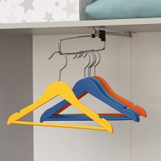 Вешалка-плечики для одежды с перекладиной, размер 40-44, цвет МИКС