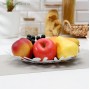 Блюдо для фруктов «Приборы» 29×29×4 см, цвет белый