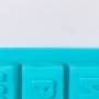 Форма силиконовая для выпечки Доляна «Алфавит», 35×18 см, 32 ячейки (3,7×3,7×3 см), цвет МИКС
