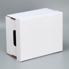 Складная коробка «Белая», 31,2 х 25,6 х 16,1 см