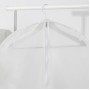 Чехол для одежды, 60×140 см, PEVA, цвет белый