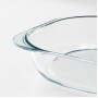 FÖLJSAM ФОЛЬСАМ Форма для духовки, прозрачное стекло 24.5x24.5 см
