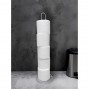 Держатель для рулонов туалетной бумаги Доляна, 50×15×15 см, цвет хром