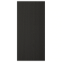 LERHYTTAN ЛЕРХЮТТАН Накладная панель, черная морилка, 39x85 см