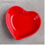 Соусник Доляна «Сердце», 50 мл, 7,5×7 см, цвет красный