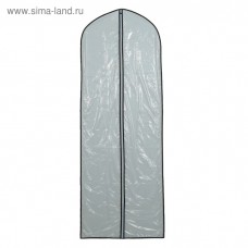 Чехол для одежды 60×160 см, PE, прозрачный
