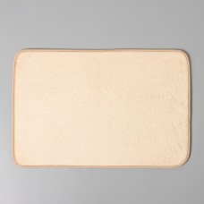 Коврик для дома с эффектом памяти SAVANNA Memory foam, 40×60 см, цвет бежевый