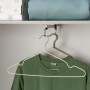 Вешалка-плечики для одежды антискользящее покрытие, разные цвета