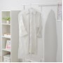 Чехол для одежды, 60×120 см, PEVA, цвет белый