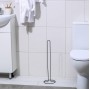 Держатель для рулонов туалетной бумаги Доляна, 55×15×15 см, цвет чёрный