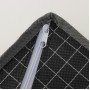 Органайзер для белья Доляна «Кло», 8 ячеек, 28×14×10 см, цвет чёрный