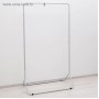 Вешалка гардеробная «Радуга», 82,5×42×150 см, цвет серый