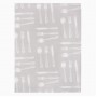 Набор полотенец "Этель" Столовые приборы 40х60 см - 2 шт., цвет серый, 100% хлопок
