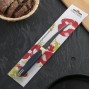 Нож кухонный «Мультиколор», овощной, лезвие 12 см, с пластмассовой ручкой, цвет синий