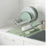 NYSKÖLJD НЮХОЛИД Коврик для сушки посуды, зеленый 44x36 см 