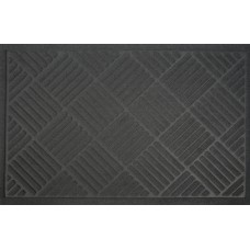 Коврик Inspire Lenzo 50x80 см, полиэфир/резина, цвет тёмно-серый