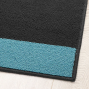 STAVN СТАВН Придверный коврик, серый/синий 60x80 см