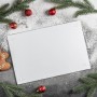 Доска разделочная стеклянная Доляна «Новогодняя выпечка», 30×20 см