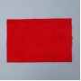 Коврик для дома Доляна «Букли длинные», 40×60 см, цвет красный