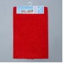 Коврик для дома Доляна «Букли длинные», 40×60 см, цвет красный