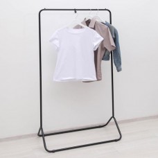 Вешалка гардеробная «Радуга», 82,5×42×150 см, цвет чёрный
