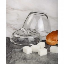 Сахарница стеклянная «Яблоко», 300 мл, 10×11 см