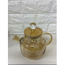 Чайник заварочный с фильтром и крышкой, 1 л, цвет золото